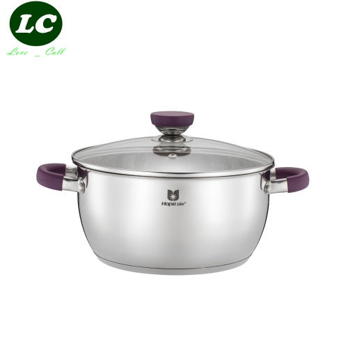 casserole 3 litre cooking tool silicone hand inox casserole baby pot stainless steel cooking pot SS#304