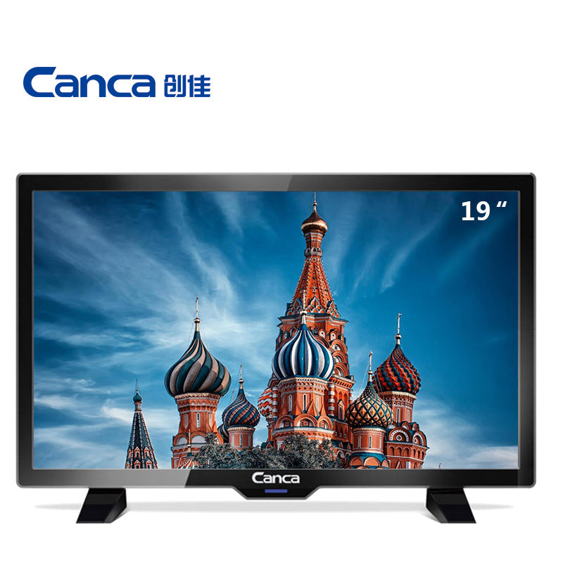 Canca DTMB CMMB DVB-T TV 19inches TV Full HD HDMI/USB/AV/RF/VGA Multi-Interface Monitor Eyecare Elegant Narrow