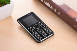 2017 New Unlocked Original M6 Ultra-thin Card Phone Children's Mobile Phone Bluetooth Dialer MP3 FM Pocket Mini Phone Mini