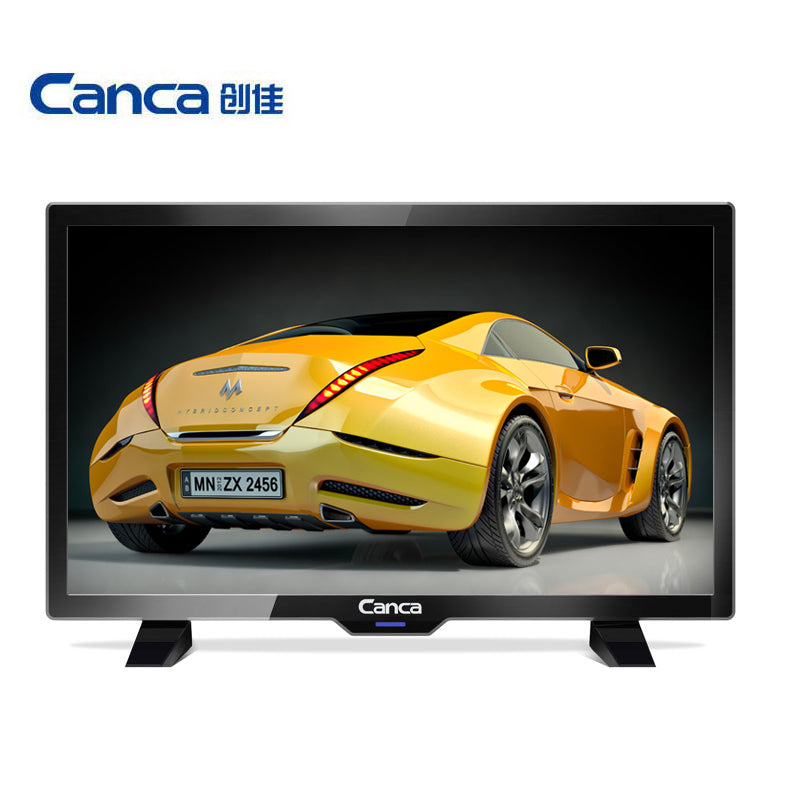 Cheapest Canca 19inches TV Full HD HDMI/USB/AV/RF/VGA Multi-Interface Monitor Eyecare Elegant Narrow Support TV Box