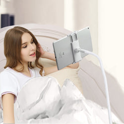 Powstro Cell Phone Holder Flexible Long Arms Mobile Phone Holder Desktop Bed Lazy Bracket Mobile Stand Support for iPhone IPad