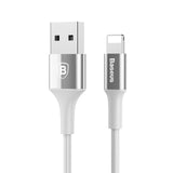 Baseus LED Lighting USB Cable For iPhone 8 6 7 Fast Charging Cable For iPhone iPad USB Charger Cable Mobile Phone Charger Cable