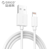 ORICO Premium Cable for iPhone Lighting to USB Cable Charging USB Cable Sync for iPhone 6 7 8 White 1m