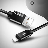 Joyroom USB Cable For iPhone 7 ios 1m 2m LED Charger Data Cable For iPhone 7 6 6S Plus 5 5S  iPad Mobile Phone Cables