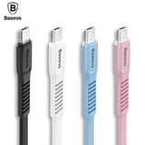 Baseus Flat Micro USB Cable Fast Data Sync Charging Android Phone Charger Microusb Cable For Samsung Huawei Xiaomi Sony HTC LG