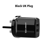 Ugreen 17W Fast USB Charger Dual USB Wall Charger Adapter Universal Mobile Phone Charger for iPhone 8 Samsung S8 Tablet Charger