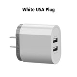 Ugreen 17W Fast USB Charger Dual USB Wall Charger Adapter Universal Mobile Phone Charger for iPhone 8 Samsung S8 Tablet Charger
