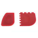 Congis 2PC/Set Dutch Pot Silicone Cleaning Blade Barbecue Pan Practical Cleaning Tools Heat-Resistant Kitchen Cleaning Tools