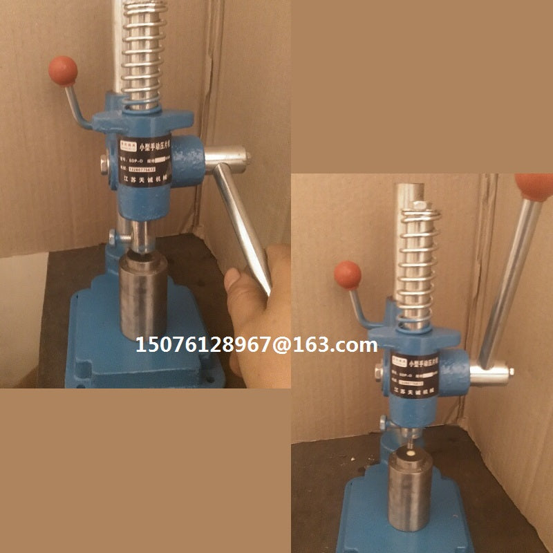 Manual tablet machine tool for small manual tablet press