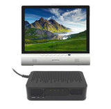 Dawupine 15 Inches LCD TV DVB-T2 Soundbar Bluetooth Speaker USB HD 1080P Vedio Play Cable TV Broadcasting VGA Computer Monitor